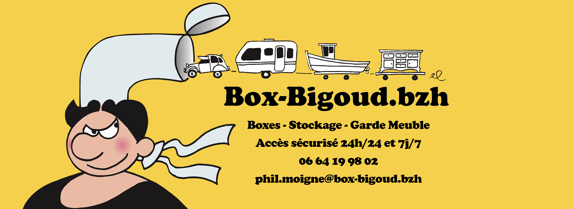 BOX BIGOUD : Location de boxes à Plobannalec près de pont l'abbé